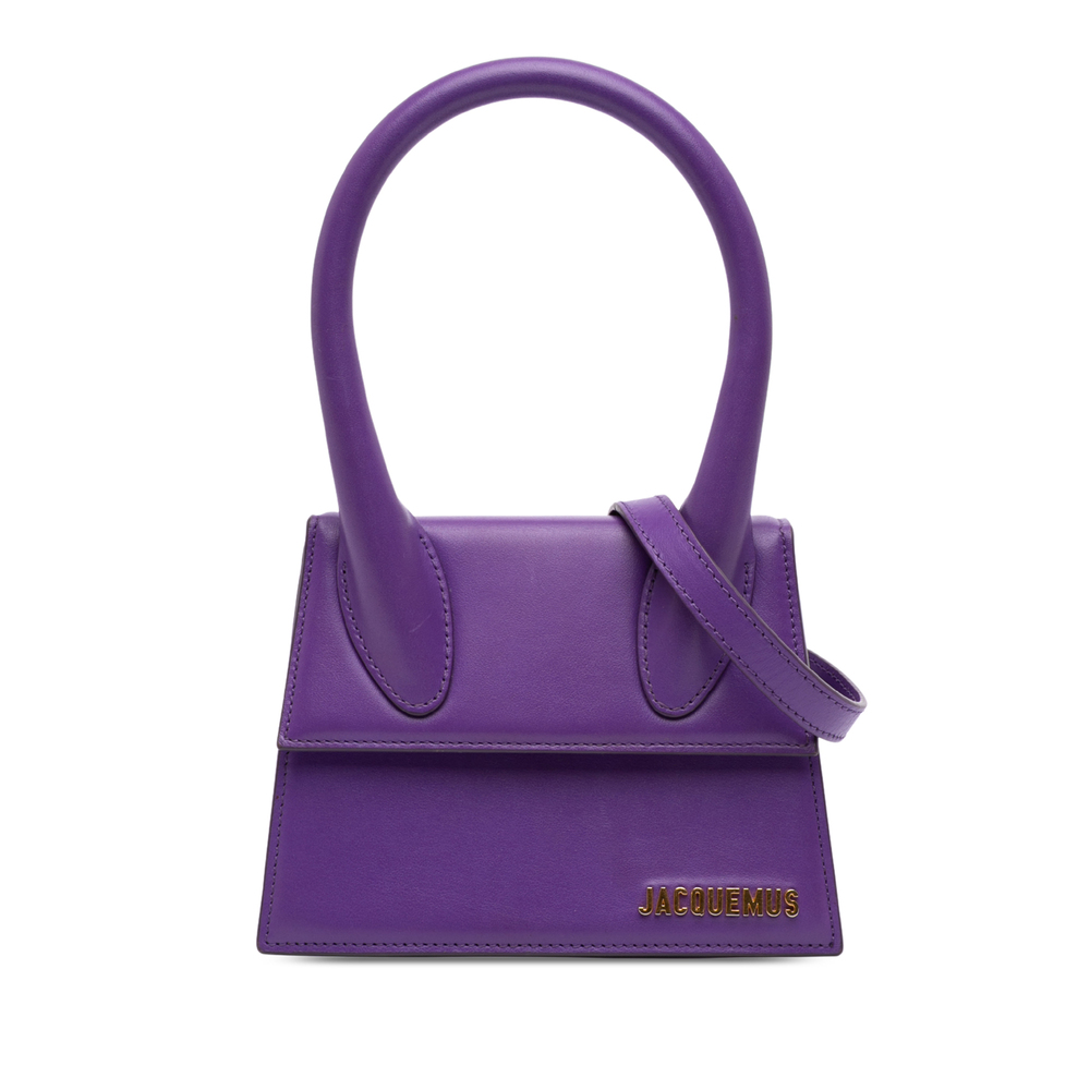 Pre-Loved Jacquemus Leather Le Chiquito Moyen